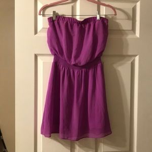 Purple express dress